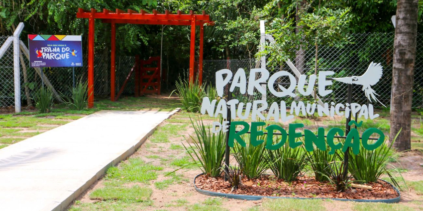 Parque Ambiental de Redenção oferece lazer e qualidade de vida para a população