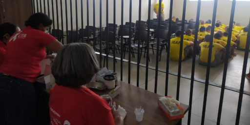 CTA realiza atendimento para os detentos do presídio