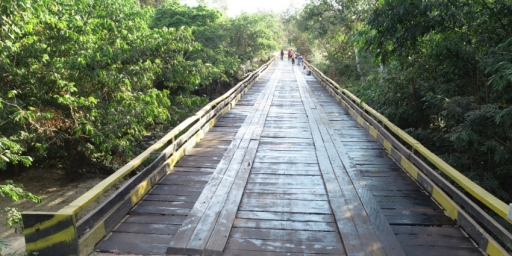 Ponte do Rio Pau D'arcão é revitalizada