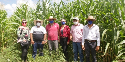 Equipe da Secretaria de Agropecuária visita propriedades rurais